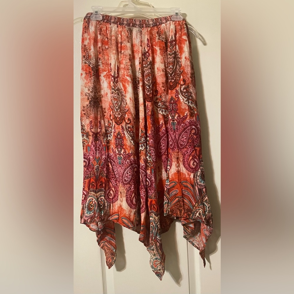 Kim Rogers Women’s Long Colorful Skirt Medium